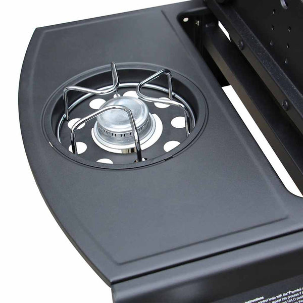 Gasgrill 4+1 Brenner Schwarz