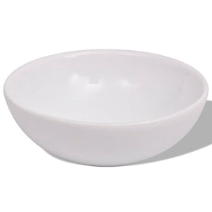 3-tlg. Badmöbel und Waschbecken Set Beige
