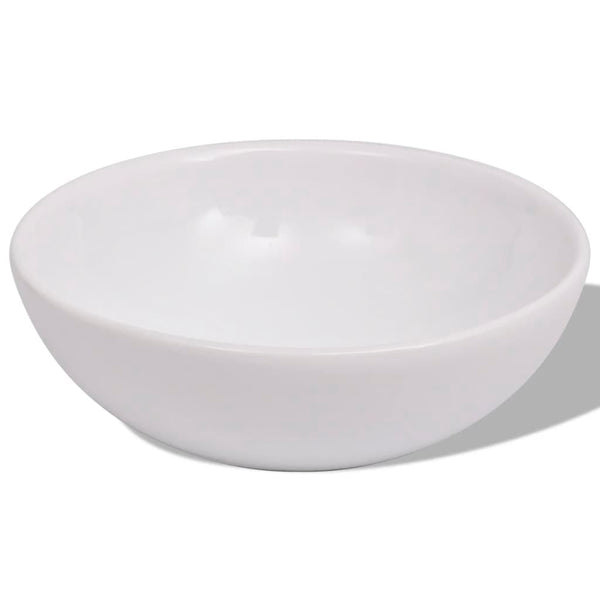 3-tlg. Badmöbel und Waschbecken Set Beige