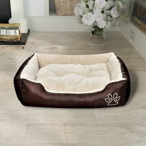 vidaXL Panier pour chien marron et beige XXL