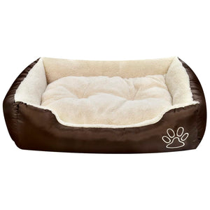 vidaXL Panier pour chien marron et beige XXL