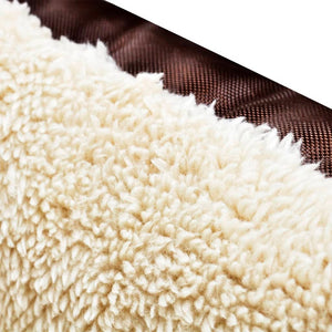 vidaXL Panier pour chien marron et beige XXL