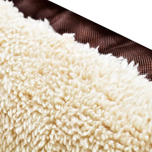 vidaXL Panier pour chien marron et beige XXL