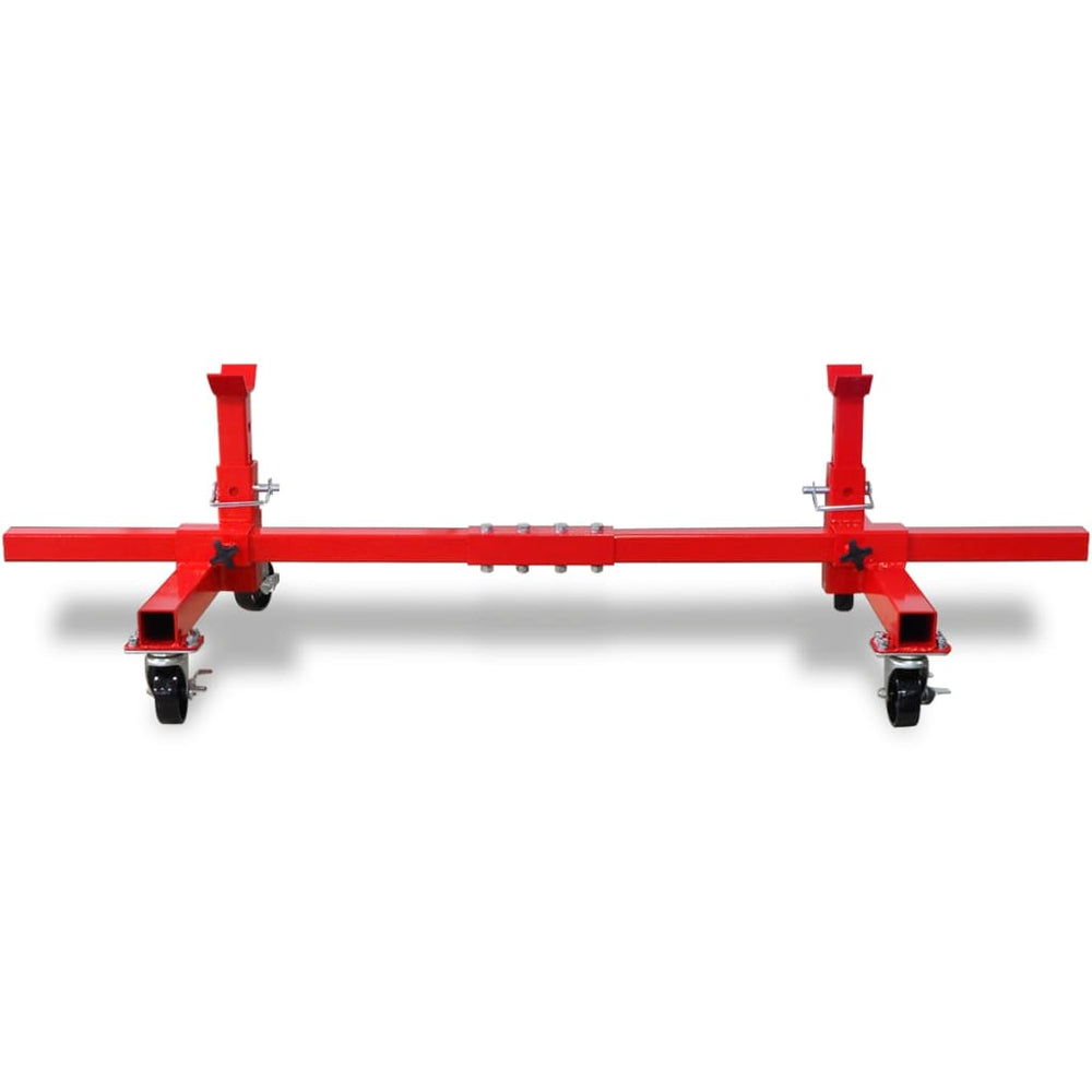 Mobiler Stützbock Rot