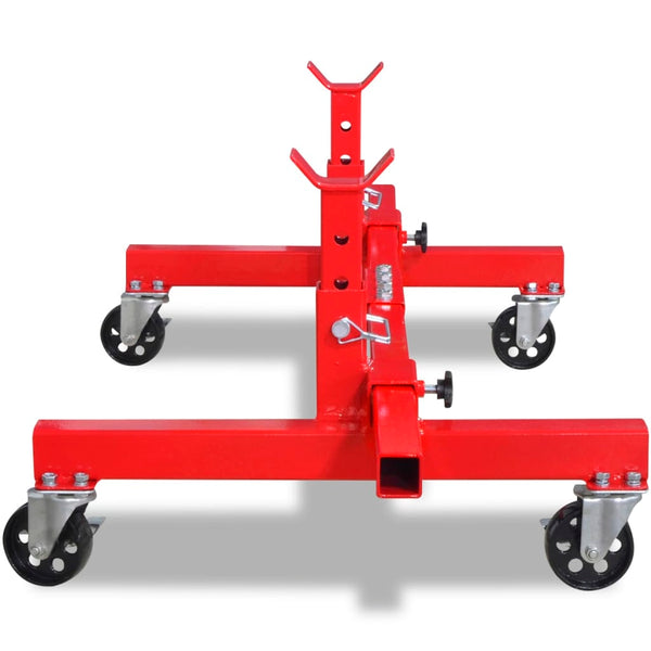 Mobiler Stützbock Rot
