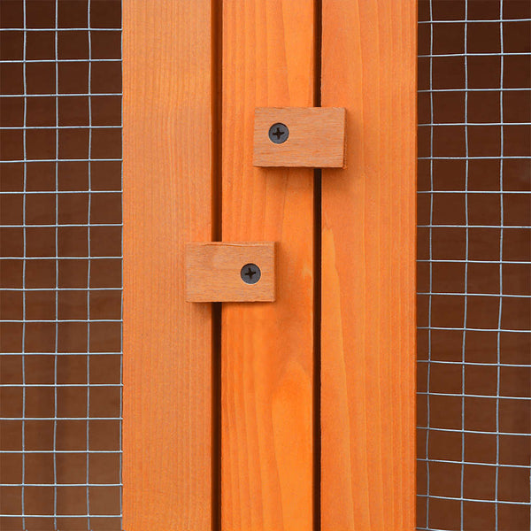 Kleintier-/Kaninchenstall 6 Boxen Holz