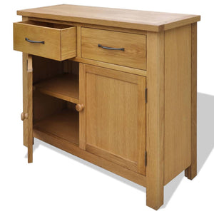 Sideboard Eiche Massivholz 90 cm