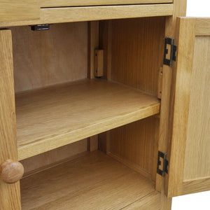 Sideboard Eiche Massivholz 90 cm