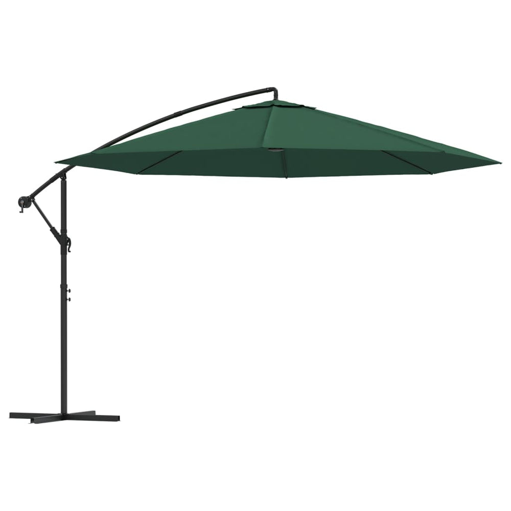Grüner Ampelschirm 3,5 m