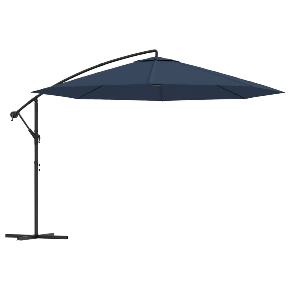 Blauer Ampelschirm 3,5 m