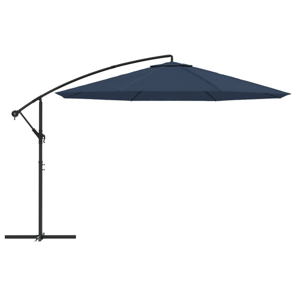 Blauer Ampelschirm 3,5 m