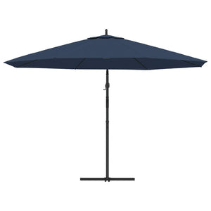 Blauer Ampelschirm 3,5 m