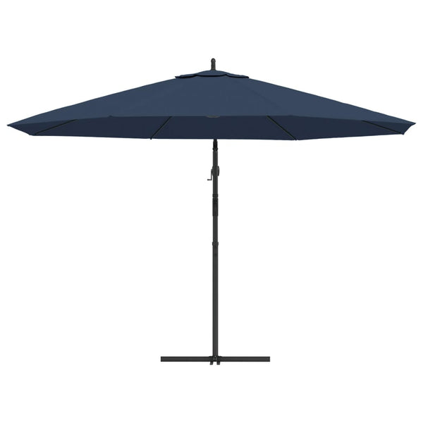 Blauer Ampelschirm 3,5 m