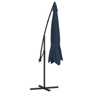 Blauer Ampelschirm 3,5 m