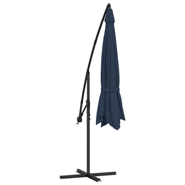 Blauer Ampelschirm 3,5 m