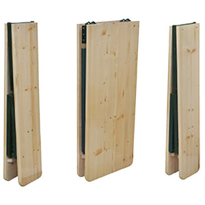 Klappbarer Biertisch mit 2 Bänken, 220cm