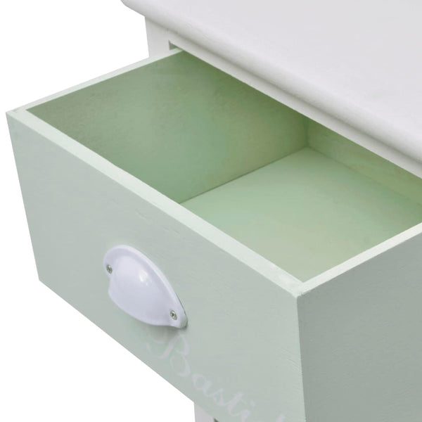 Beistellschrank Holz mit 3 Schubladen