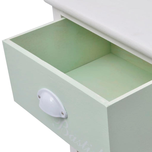 Beistellschrank Holz mit 4 Schubladen