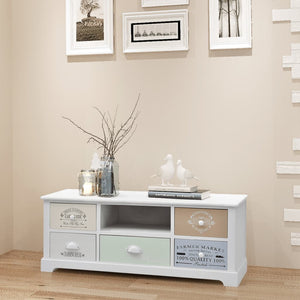 TV-Schrank Holz Französischer Landhausstil