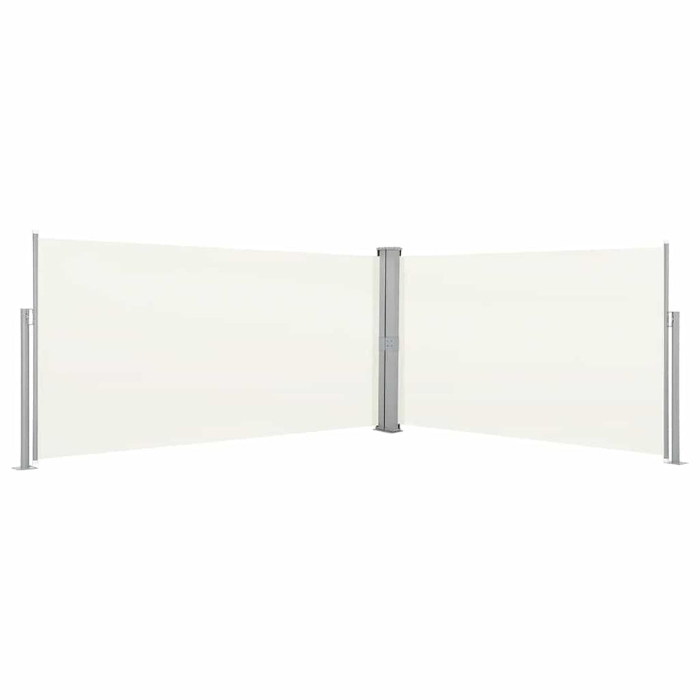 Ausziehbare Seitenmarkise Creme 160x600 cm