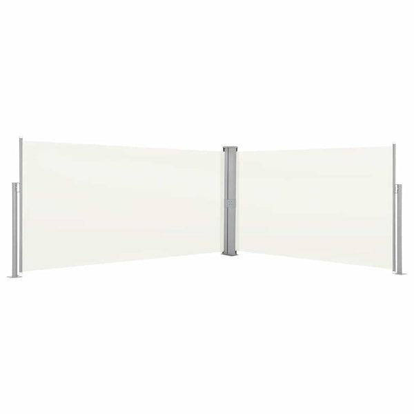 Ausziehbare Seitenmarkise Creme 160x600 cm