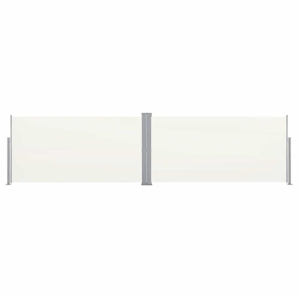 Ausziehbare Seitenmarkise Creme 160x600 cm