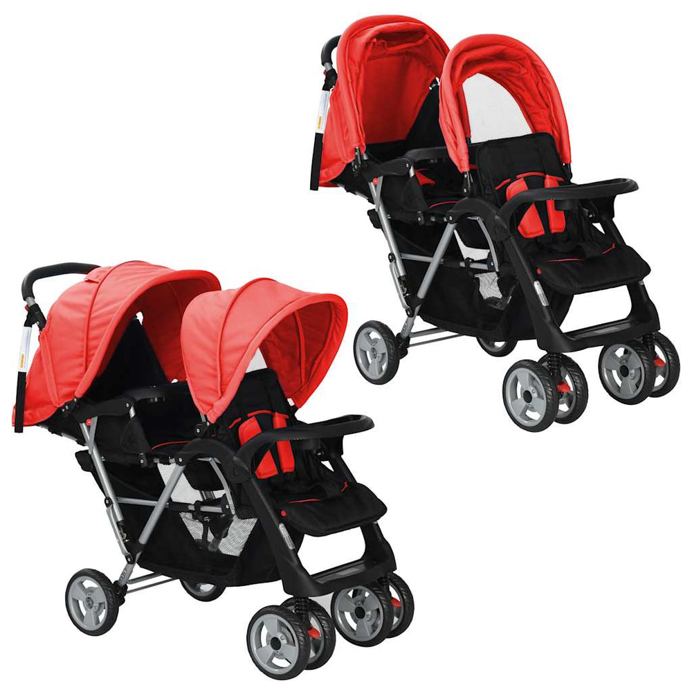 Tandem Kinderwagen für 2 Kinder