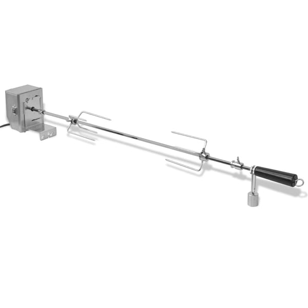 BBQ Rotisserie Drehspieß mit Motor, 900mm