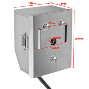 BBQ Rotisserie Drehspieß mit Motor, 900mm