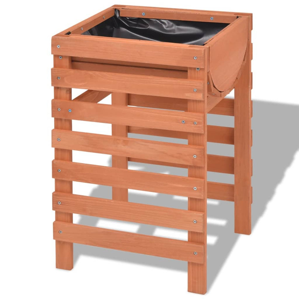Holz Pflanzkübel 38x36x60 cm
