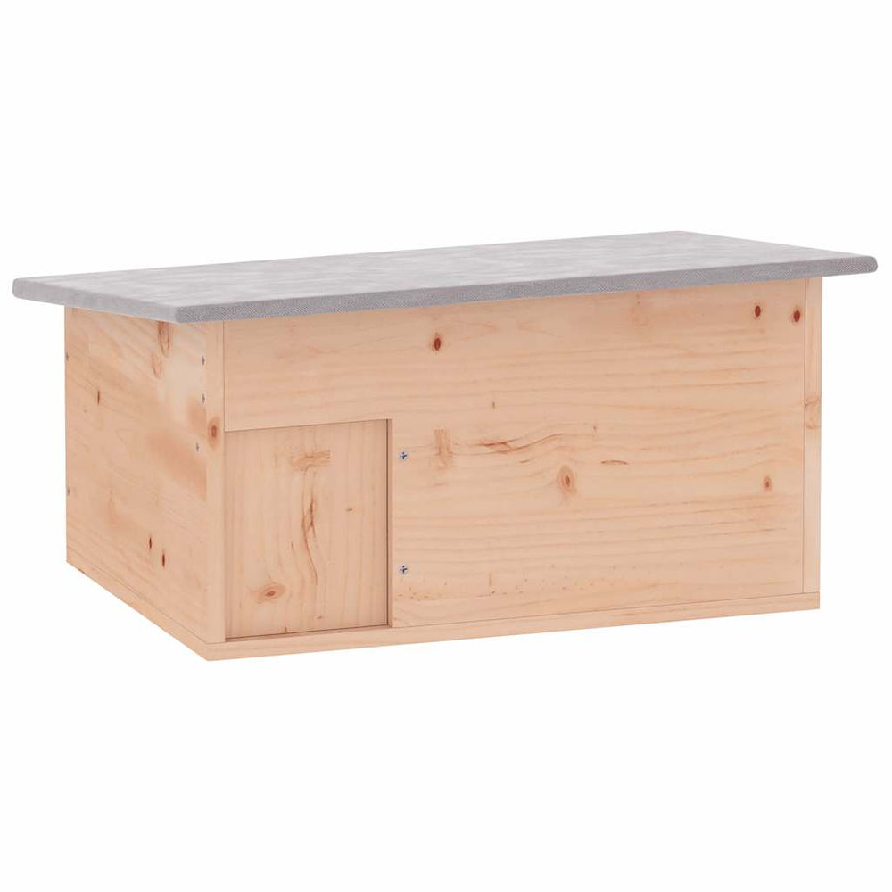 vidaXL Hedgehog House 45x33x22 cm Wood