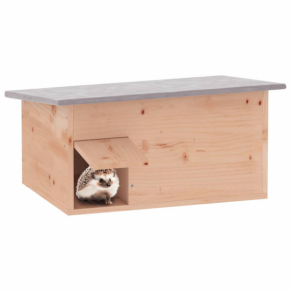 Igelhaus aus Holz 45x33x22cm