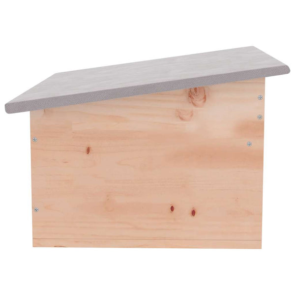 Igelhaus aus Holz 45x33x22cm