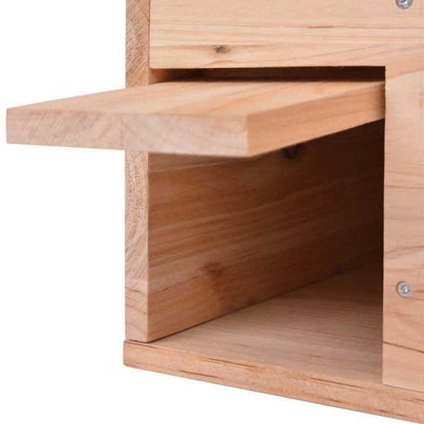 Igelhaus aus Holz 45x33x22cm