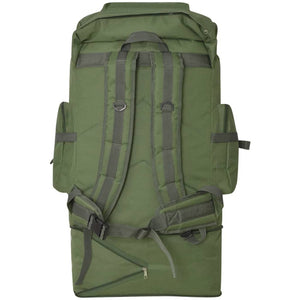 100L XXL Militär Rucksack - Grün