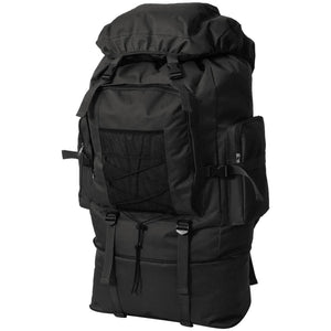 100L Armee Rucksack XXL Schwarz