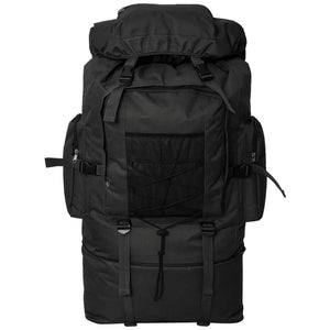 100L Armee Rucksack XXL Schwarz