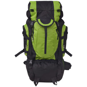 75L Wanderrucksack XXL - Schwarz & Grün