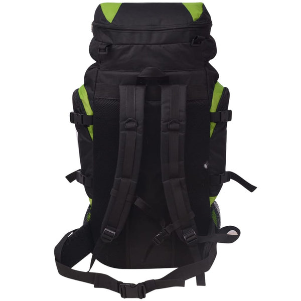 75L Wanderrucksack XXL - Schwarz & Grün