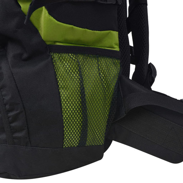 75L Wanderrucksack XXL - Schwarz & Grün