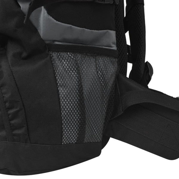 75L Wanderrucksack XXL – Schwarz & Grau