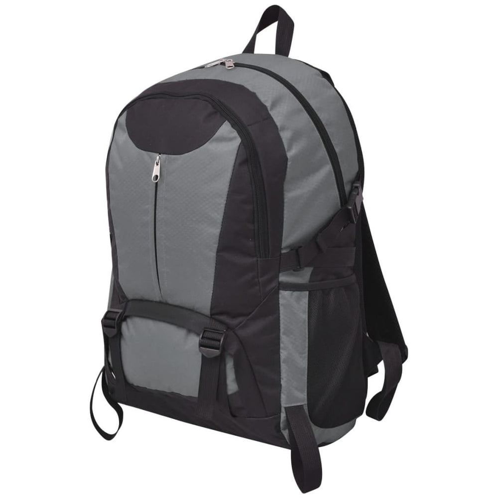 40L Wanderrucksack - Schwarz & Grau