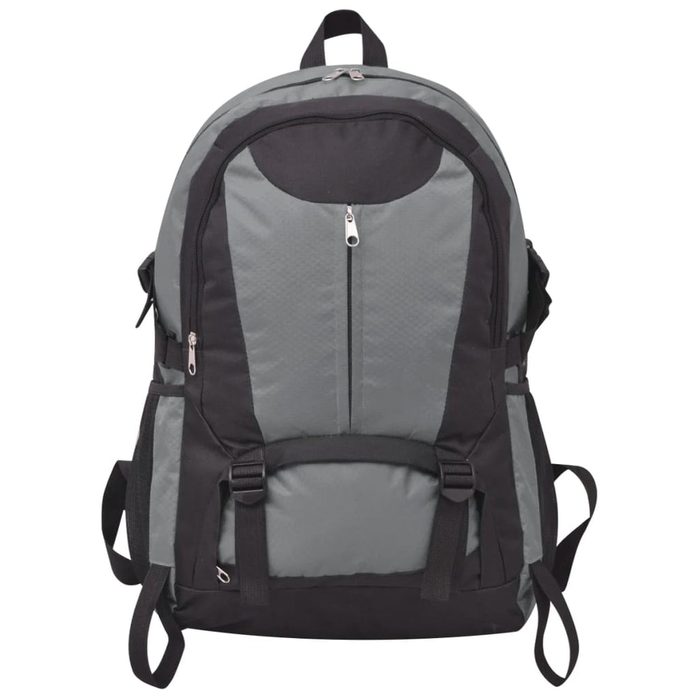 40L Wanderrucksack - Schwarz & Grau