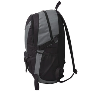 40L Wanderrucksack - Schwarz & Grau