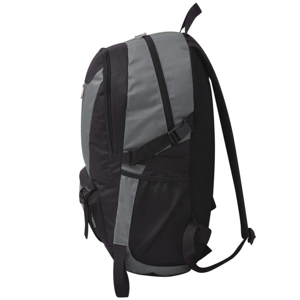 40L Wanderrucksack - Schwarz & Grau