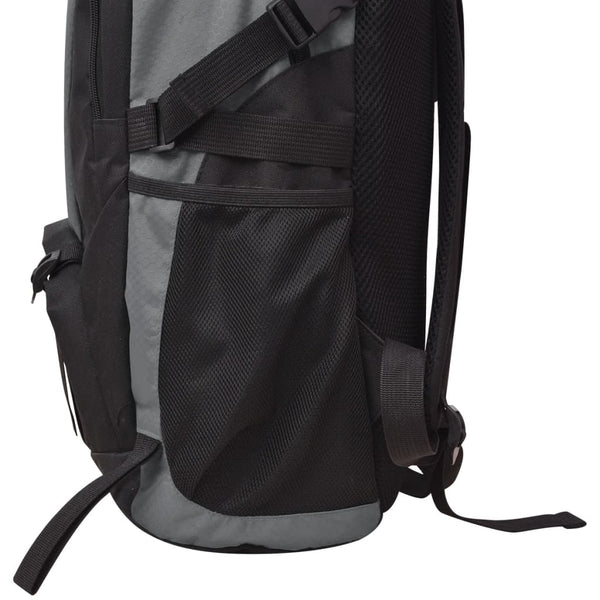 40L Wanderrucksack - Schwarz & Grau