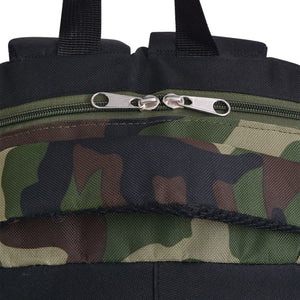 40L Schulrucksack - Schwarz und Camo