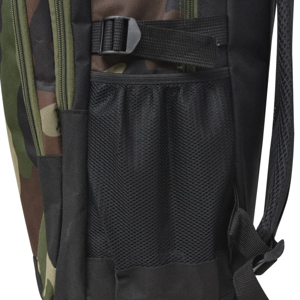 40L Schulrucksack - Schwarz und Camo
