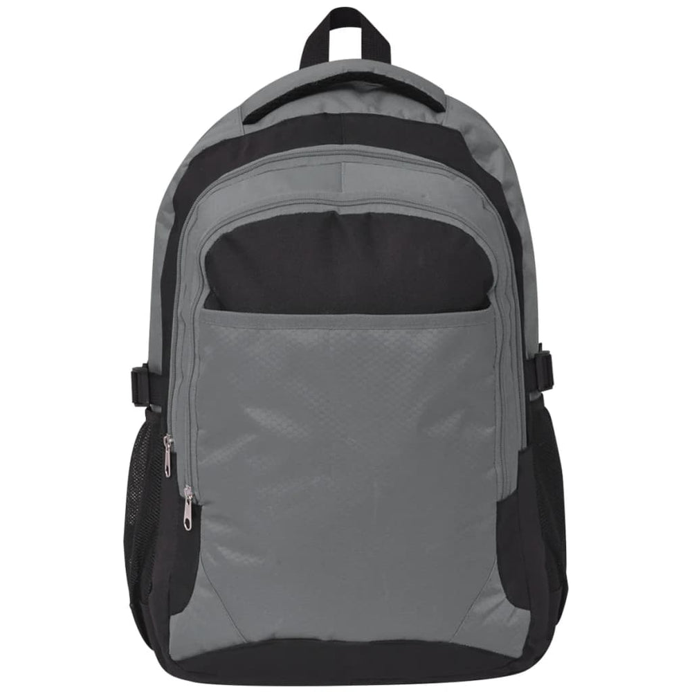 40L Schulrucksack - Schwarz und Grau