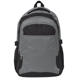 40L Schulrucksack - Schwarz und Grau